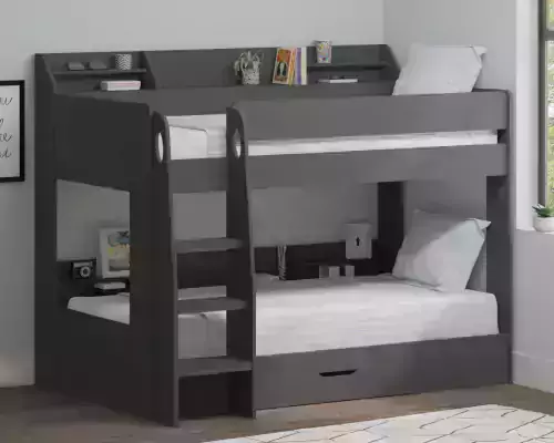 Zulu Orion Anthracite Bunk Bed 1