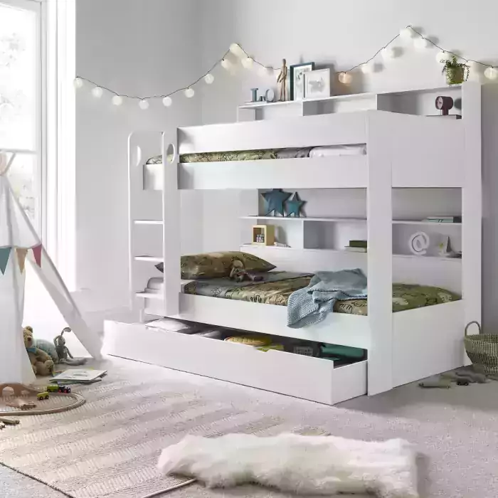 Oliver White Bunk Bed