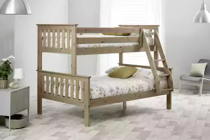 Carra Pine Triple Bunk Bed