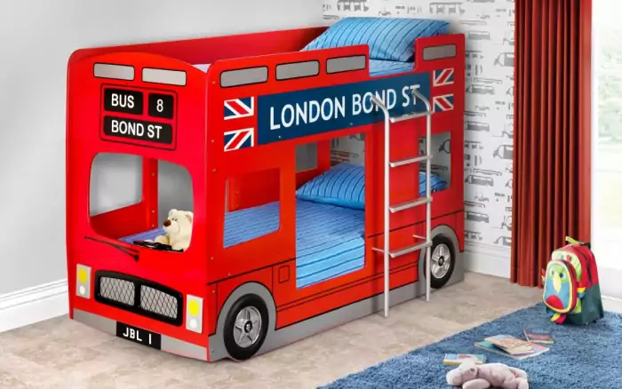 London Red Bus Bunk Bed