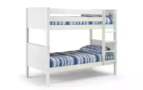 Julian Bowen Maine White Bunk Bed