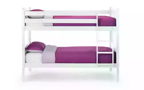 Julian Bowen Bella White Bunk Bed