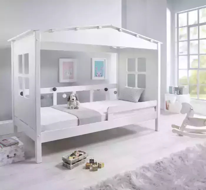 Mento White Treehouse Bed