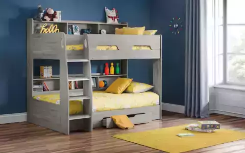 Julian Bowen Orion Grey Oak Bunk Bed